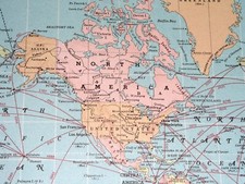 1950-1959 Date Range Antique World Maps & Atlases for sale | eBay