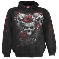 SKULLS N ROSES - Kids Hoody Black