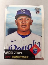 2022 Topps Chrome Platinum Anniversary #51 Angel Zerpa RC Kansas City Royals