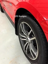 Fits 2015-2019 Ford Mustang - No Drilling Required Splash Guards Mud Flaps Kit