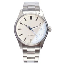 39mm Tandorio Simple style White Sterile Dial Japan NH35 Automatic Watch For Men