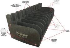 HYSKORE 12 gun Modular Pistol and Handgun Rack set of 4 racks