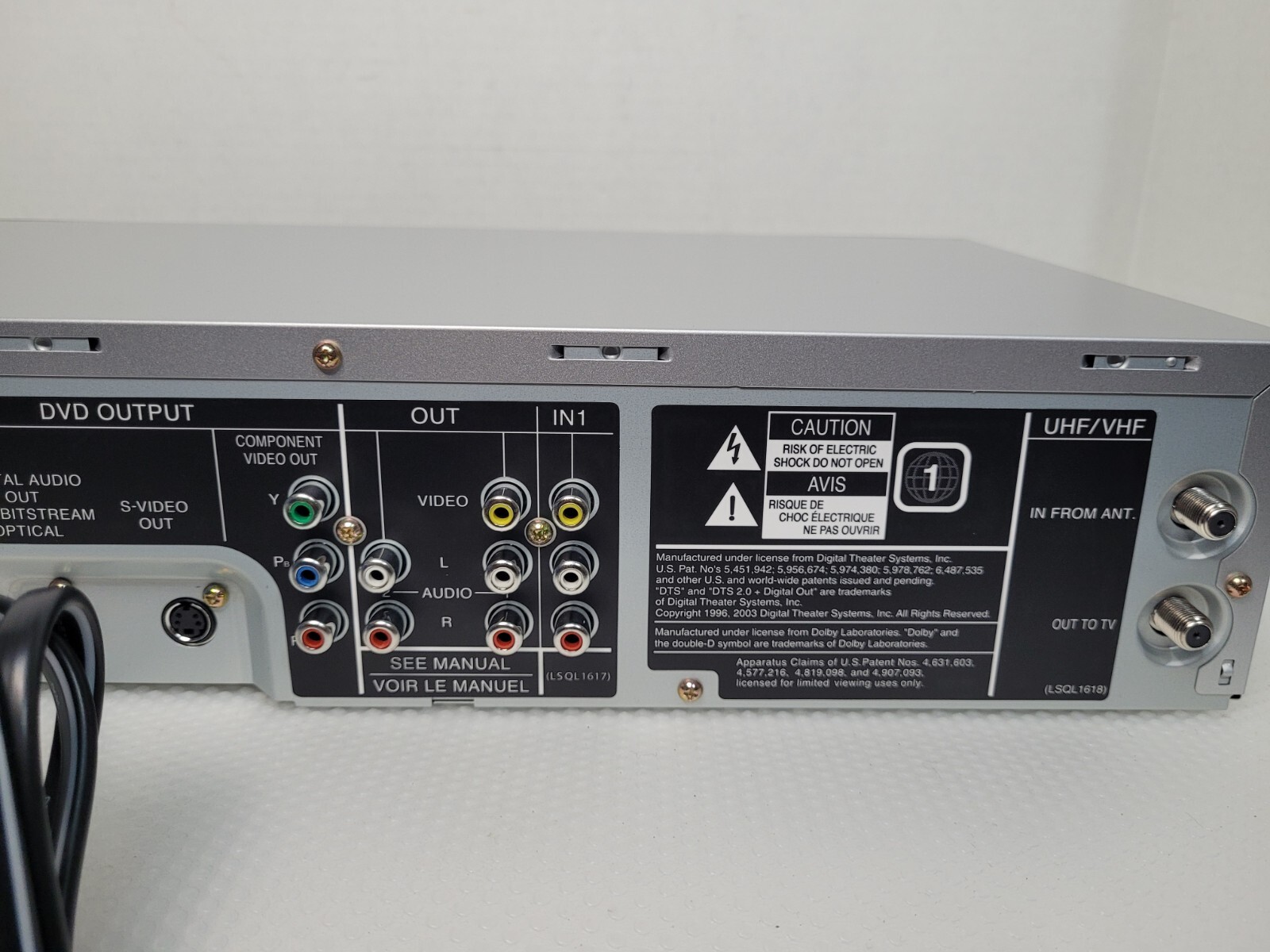 Panasonic PV-D4734S DVD VCR Combo Player VHS Tape Video Recorder *BRAND NEW*