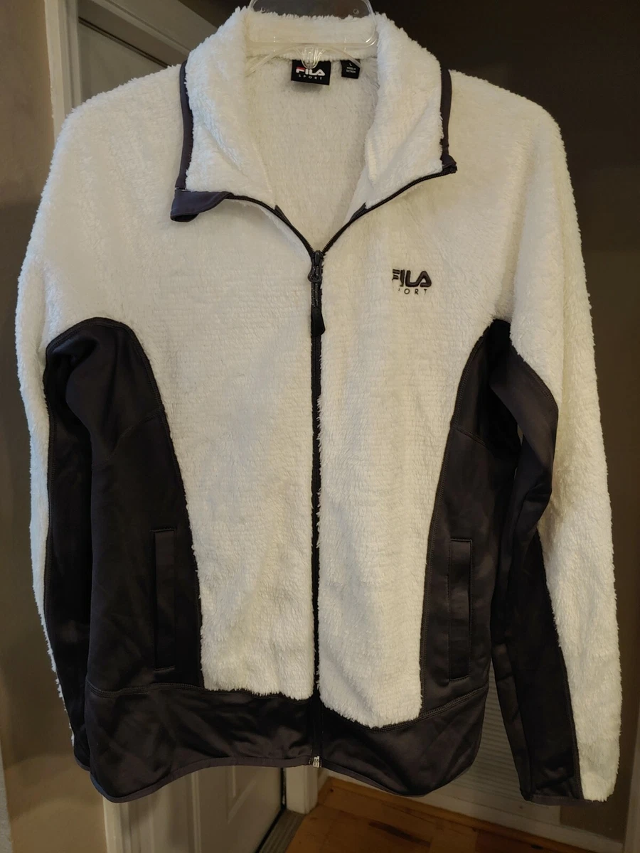 Fila sherpa sale full zip jacket