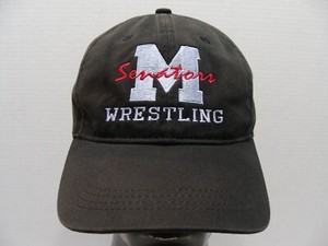 MADISON SENATORS WRESTLING - One Size Adjustable STRAPBACK Baseball Cap Hat!