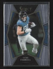 2021 Panini Select Premier Level Luke Farrell RC #194 Jacksonville Jaguars