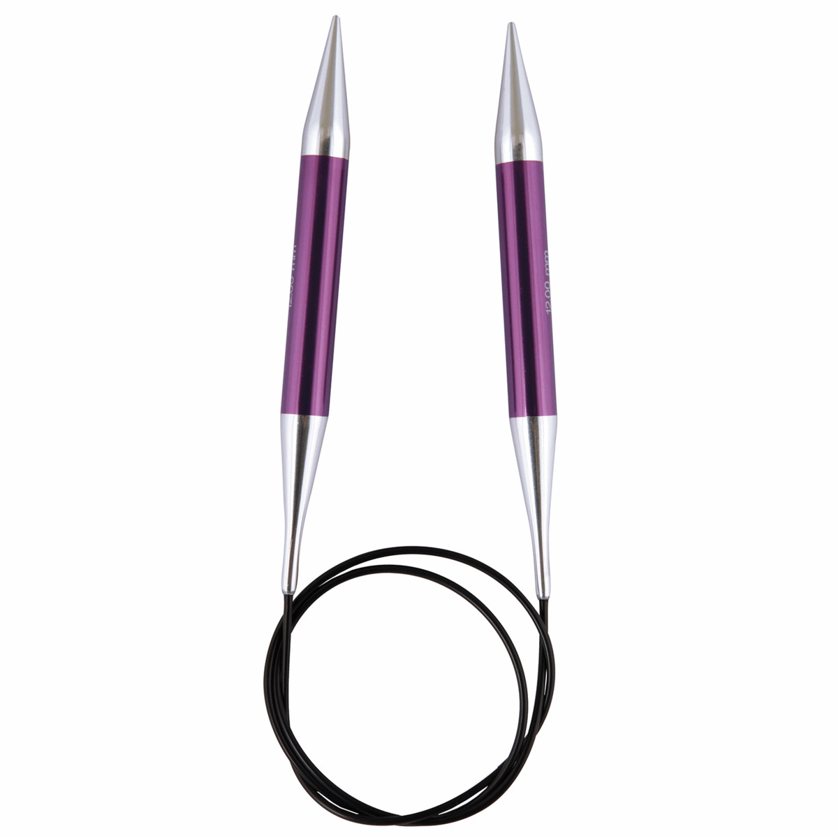 KnitPro Zing Fixed Circular Needles 32" (80cm) | Size 10.00mm - Image 2