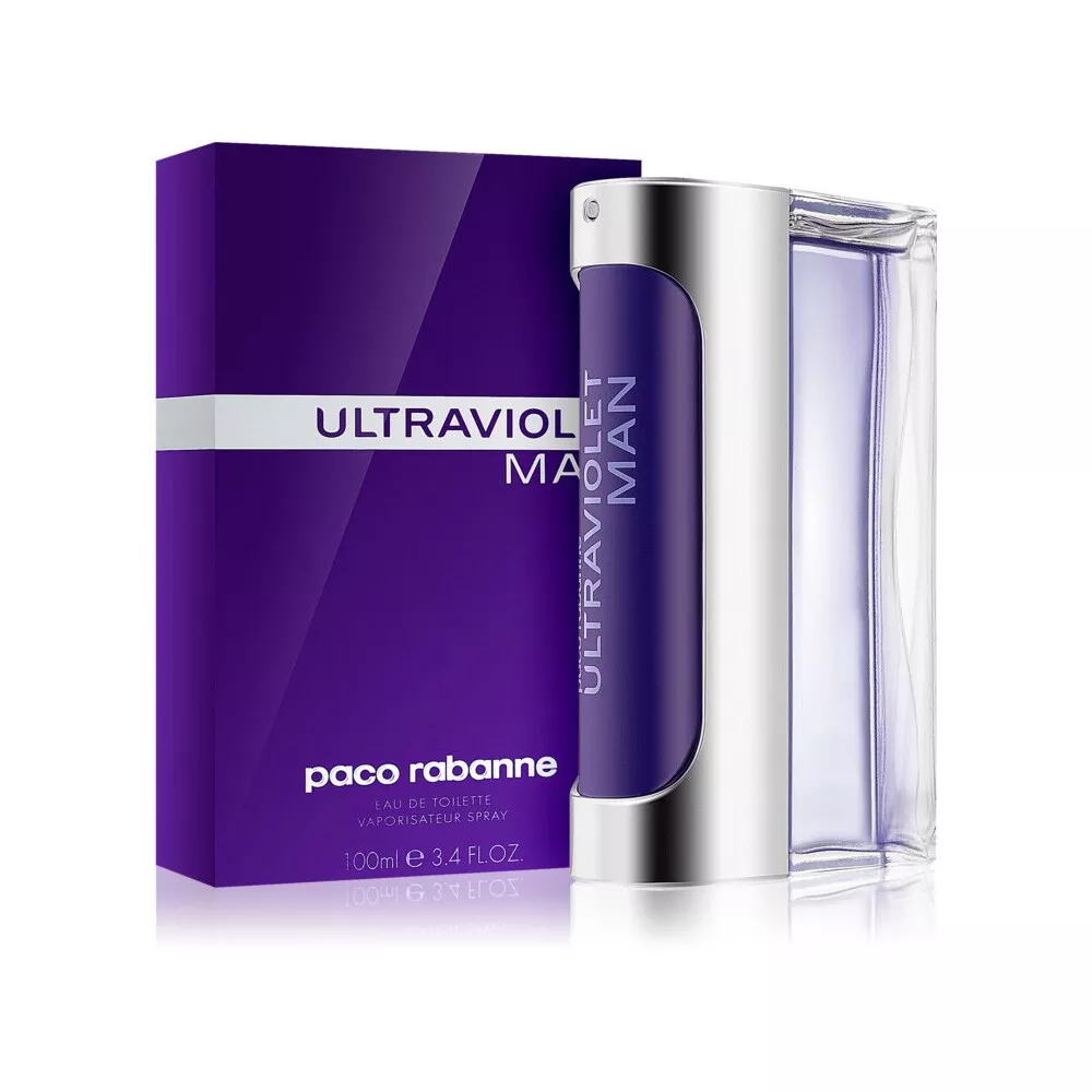 Profumo Uomo Paco Rabanne Ultraviolet Man Eau De Toilette 100ml Spray  3349666010518