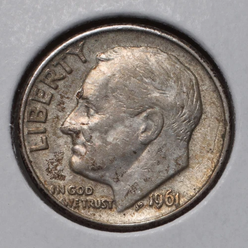 1961-D 10C Roosevelt Dime - UNC -  Set Break *90% Silver* (actual coin)