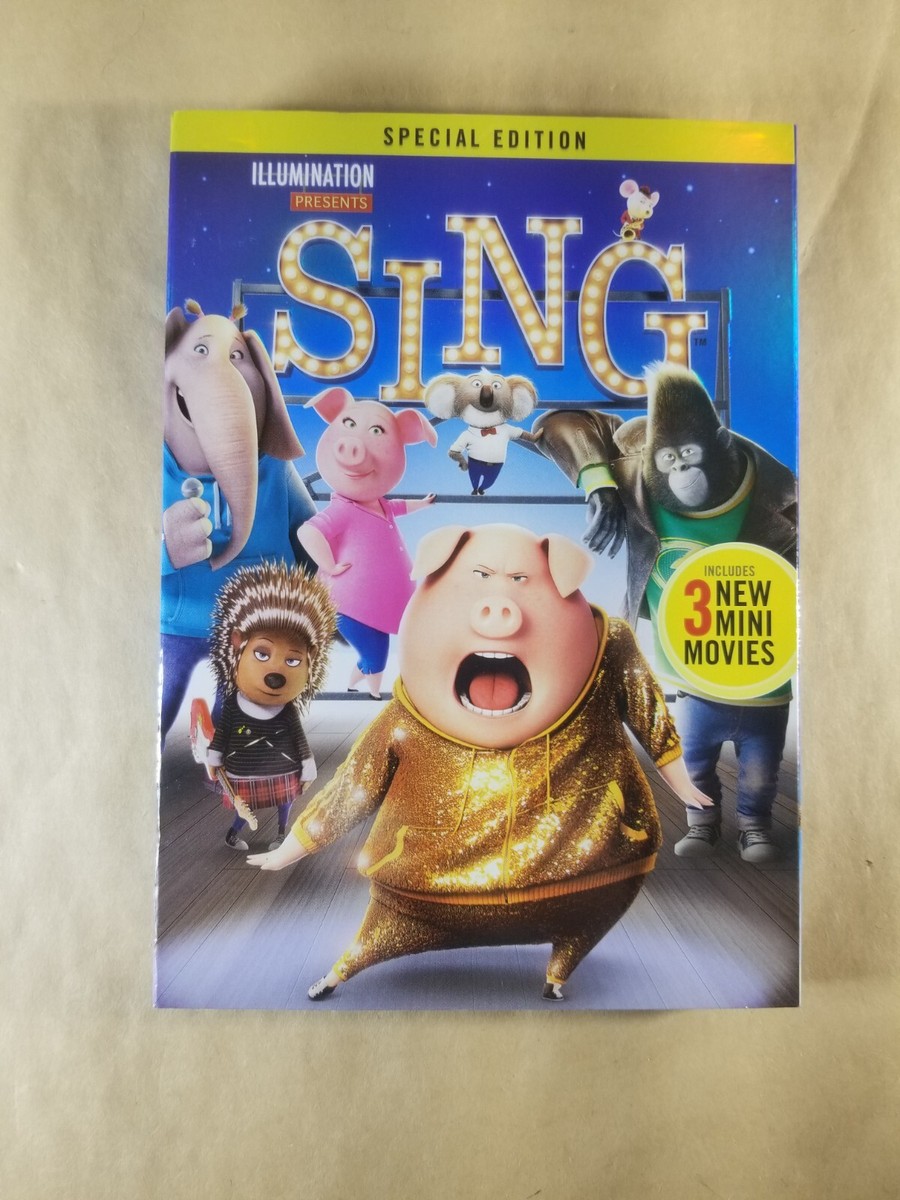 Sing (DVD, 2016) 25192366635| eBay