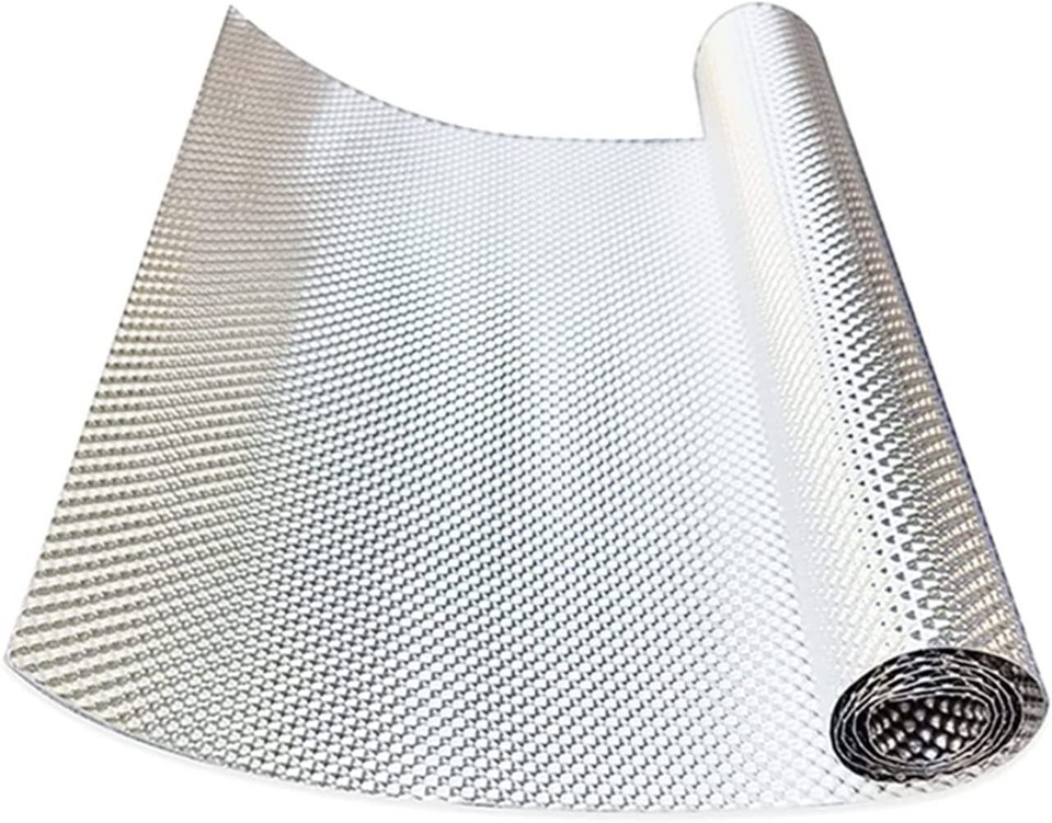 HEAT SHIELD Embossed Aluminium 700mm X 500mm Turbo Manifold Exhaust Race Car - Foto 6