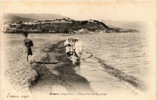 CPA AK ALGERIA Geiser 3 TENES Vue prise de la...