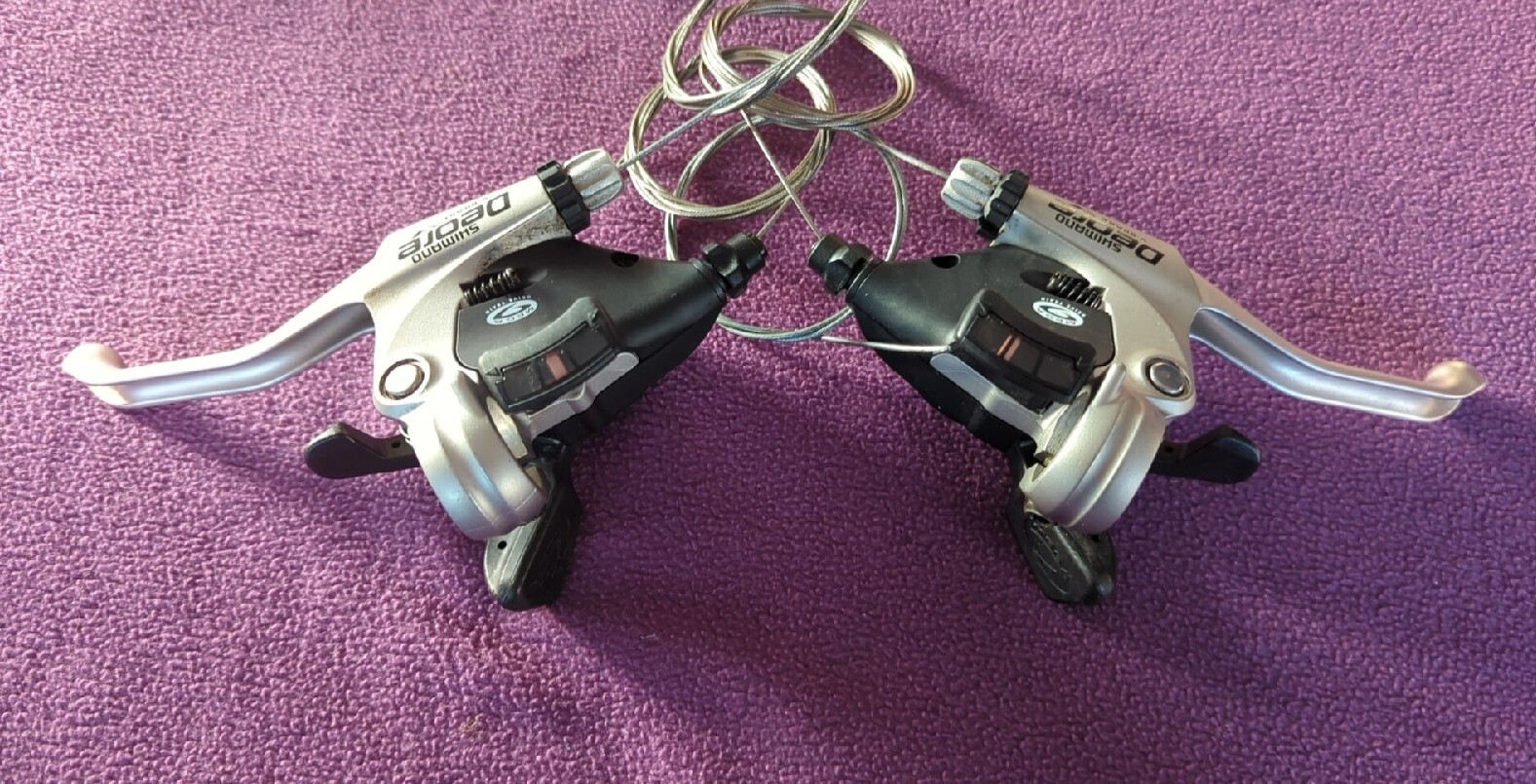 VGC Shimano Deore VBrake levers / Shifter Combo front rear pair ST