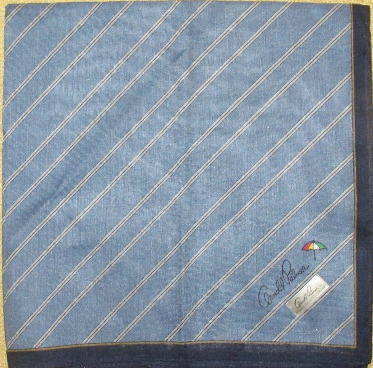 6 Mens Handkerchiefs, 45x45 Cm, 100% Cotton
