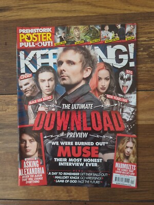 Kerrang! 1572 Muse, Slipknot, Black Veil Brides, Asking Alexandria, Marmozets