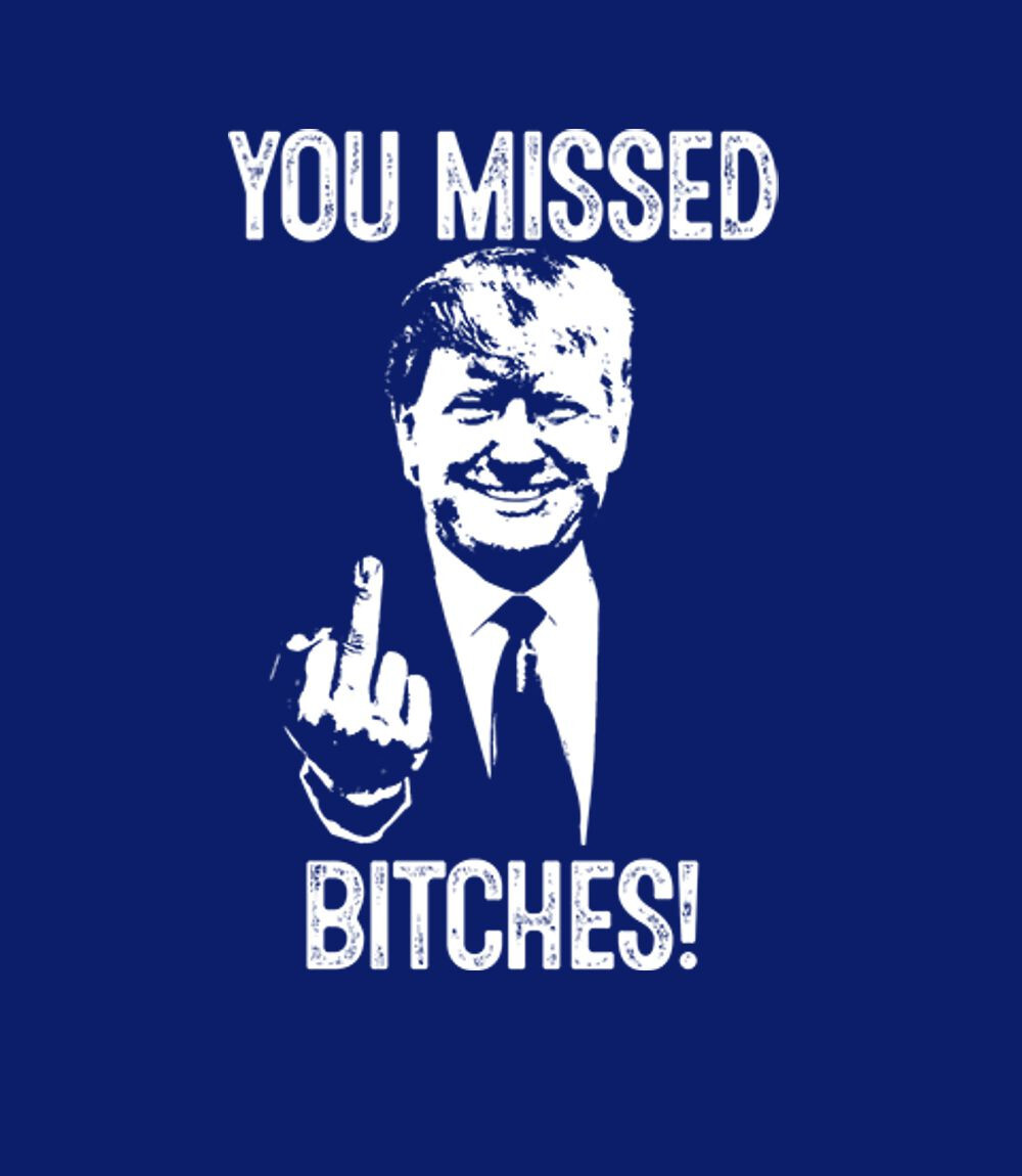 ALTRA T Shirt dalla S alla 2XL 3XL TI MANCAVO Trump Umorismo Divertimento Politico Adulto