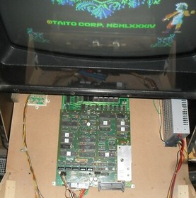 GREAT SWORDSMAN - Taito Arcade - LOGIC PCB SET - w/ Jamma Adapt - Man - Marquee