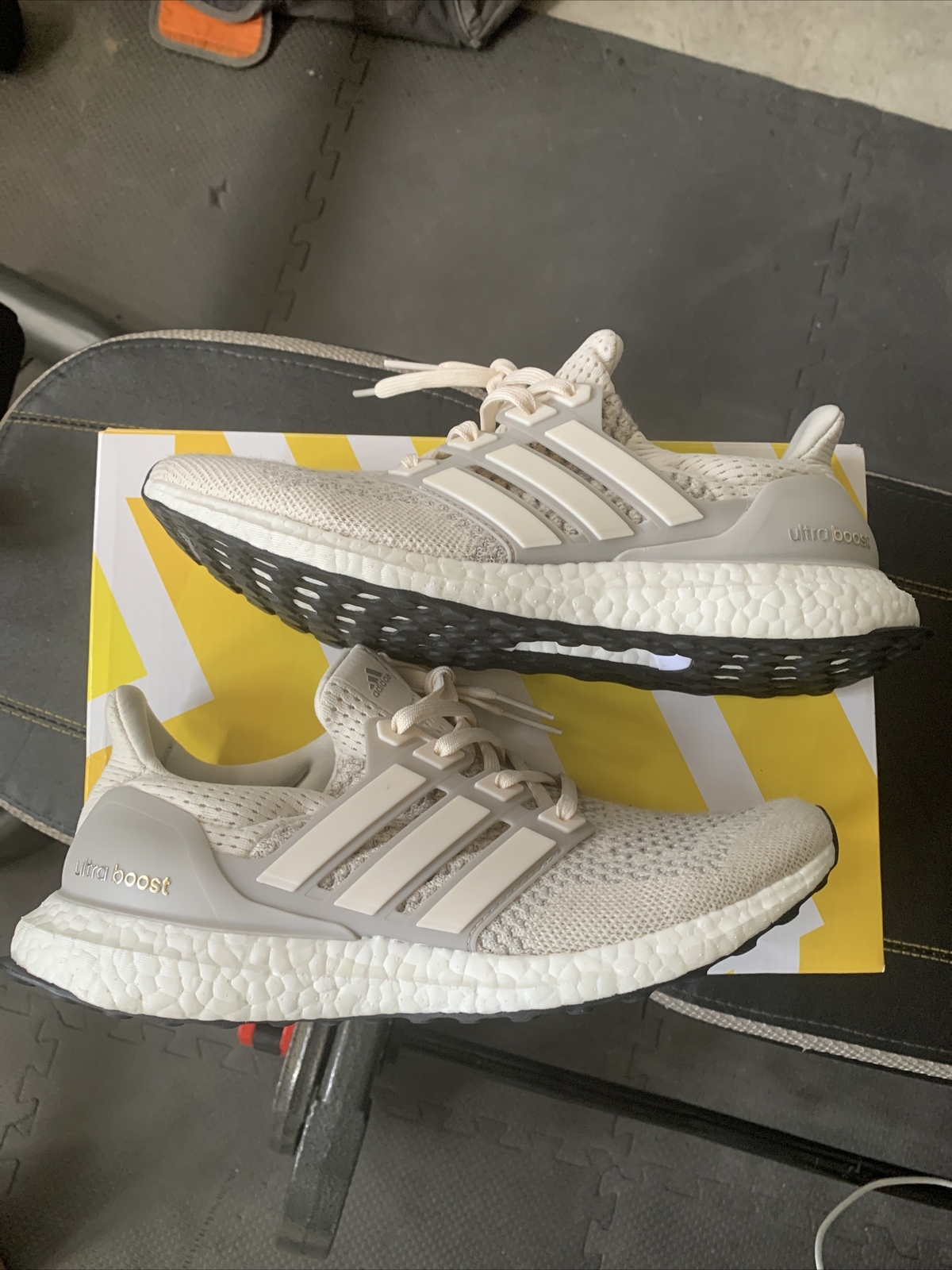 ultra boost cream chalk
