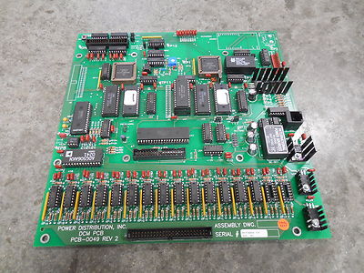 USED PDI PCB-0049 DCM Control Board Rev. 2