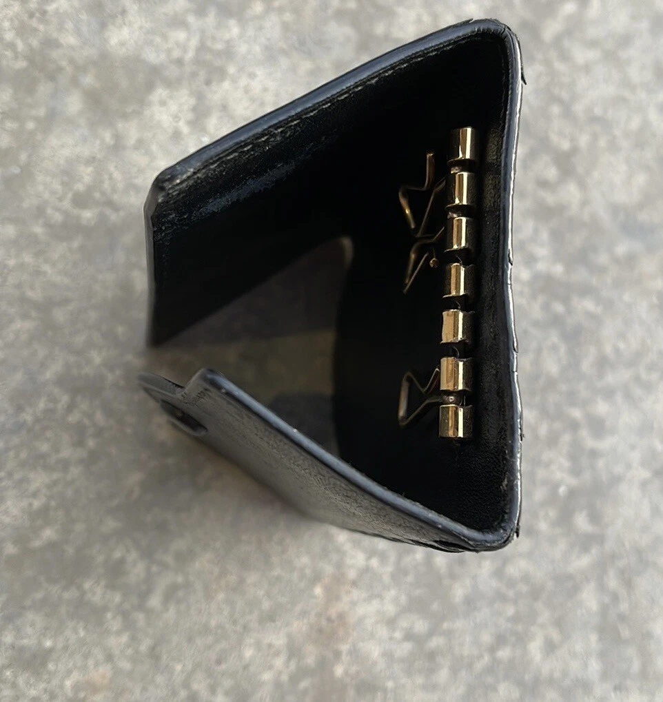 Portachiavi Bottega Veneta Nero 6 Pelle Nera