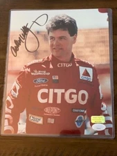 Michael Waltrip Autographed 8x10 Photo JSA Authenticated