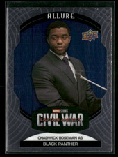 2022 Upper Deck Marvel Allure Card #53 Chadwick Boseman Black Panther CW