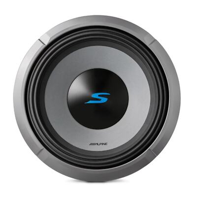 Alpine S2-W12D2 Sub 12'' 30cm S Serie Subwoofer Dual 2 Ohm Schwingspulen 600w RMS