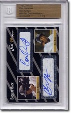 CARLOS GONZALEZ * Chris Nelson * Autograph Rookie Auto RC BGS 1/2