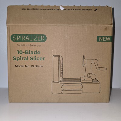 Spiralizer Vegetable Spiralizer, 10 -Blade Zoodle Veggie spiral slicer