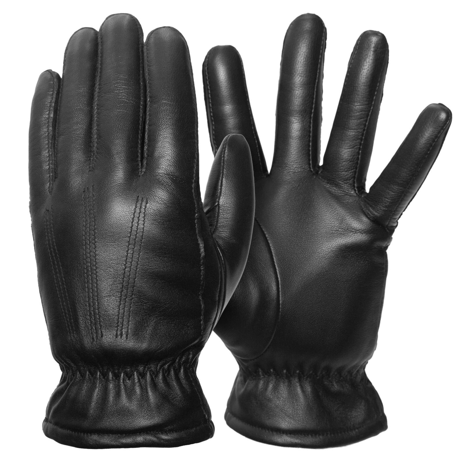 Glissade Lambskin Leather Winter Gloves with Sherpa Lining by Pratt and Hart
Opens in a new window o