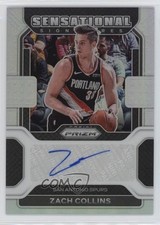 2021 Panini Prizm Sensational Signatures Silver Zach Collins #SS-ZCL Auto 1g1q