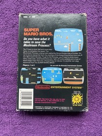 Super Mario Bros. Nintendo NES Boxed With Manual - Tested and Working