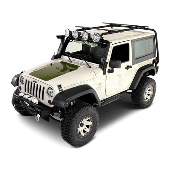 For Jeep Wrangler JK 2018 Rugged Ridge 11703.01 Sherpa Roof Rack Foto 2 de 3