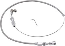 24" Braided Stainless Steel Universal Throttle Cable Kit