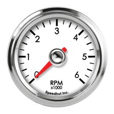Speedhut Voltmeter 6-18v 2-116 In Dia Cj Classic Design Electric