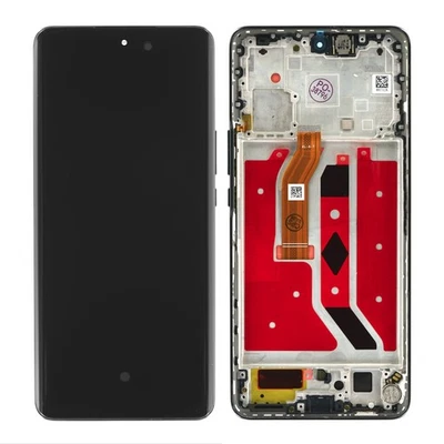 MARKENLOS Honor Magic6 Lite /Honor X50 /X9b Display Touchscreen Bildschirm Rahmen Schwarz