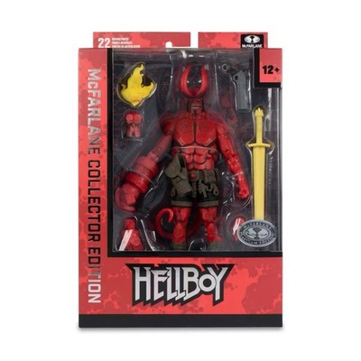 Hellboy McFarlane Collector Edition 7'' Action Figure Platinum Chase - Brand New
