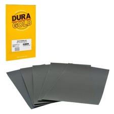 Dura-gold 5.5 X 9 Wet Dry Sandpaper P800 Grit 25 Sheets Single Sleeve