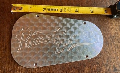Powers Electric Guitar Co. Metal Backplate - Taylor Guitars - El Cajon Cali USA