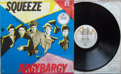 Argybargy by Squeeze (Vinyl LP, 1980, A&M) Inner Sleeve EX/NM Shrink