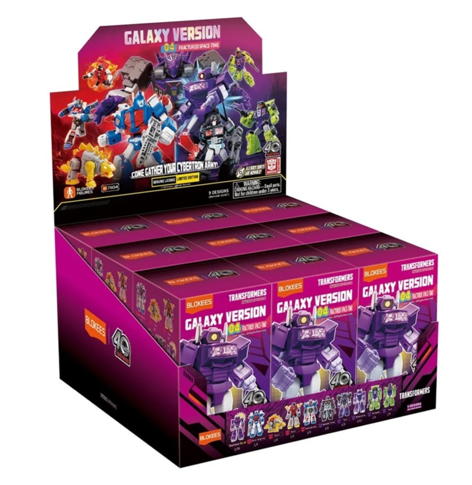 Figurine Transformers jouet robot galaxie miniature coffret de 9 pièces pour enfant