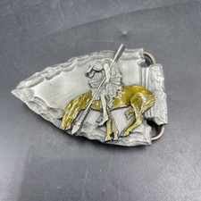 Vintage 1988 Siskiyou Chief Joseph Belt Buckle Good Condition Ships fast See Pix