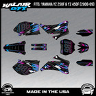 Graphics Kit for Yamaha YZ250F YZ450F (2006-2009) YZ 250F YZ 450F Twitch-Fade