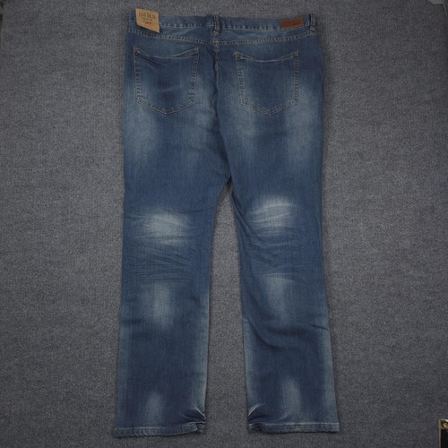 Ecko Unltd Jeans Mens 40x32 Blue 711 Slim Fit Tapered Stretch Denim Casual - Afbeelding 2 van 14