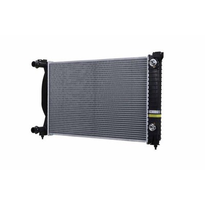 Kühler Motorkühlung Kühlrippen gelötet 632 - 388 mm HELLA für u.a. AUDI A4