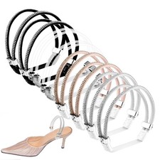 4 Pairs Shoe Heel Straps Rhinestone Shoes Lace for High Heels Ankle Strap