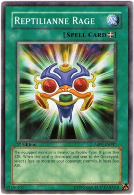 Reptilianne Rage - ABPF-EN047 - Common - 1st Edition - Lightly Played