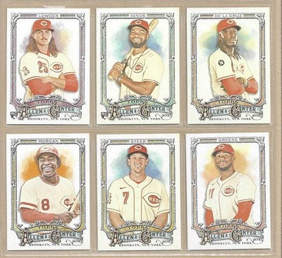 2025 Topps Allen & Ginter CINCINNATI REDS Team Set of (10) Base, SP & Inserts