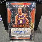 NICK VAN EXEL AUTO 2024-25 Obsidian #MS-NVE Lakers Magmatic Signatures /149