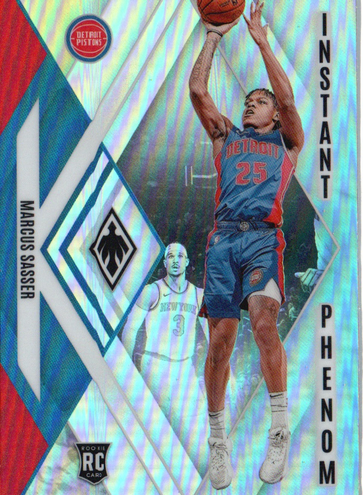 2023-24 Panini Phoenix #18 Marcus Sasser Instant Phenom Silver